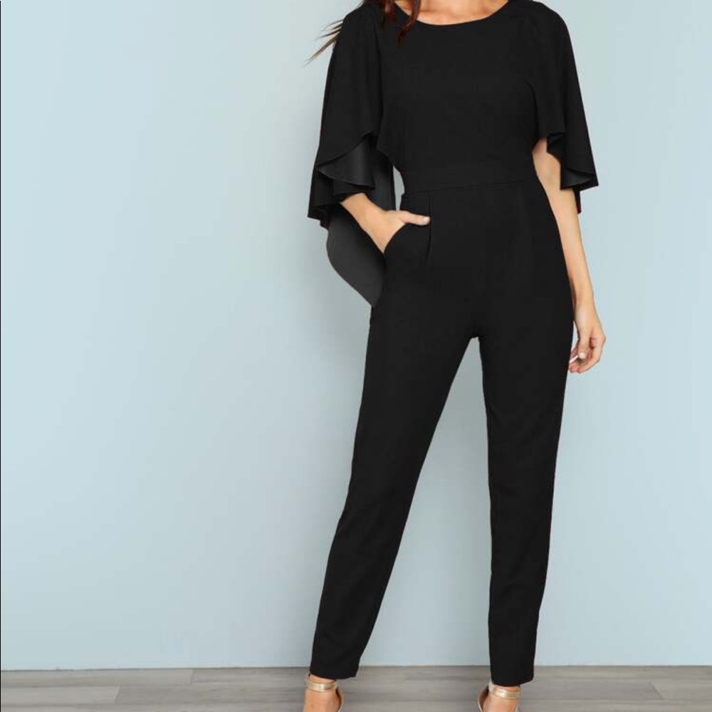 Black jumpsuit